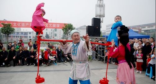 《擔芯子》走進西安人民劇院