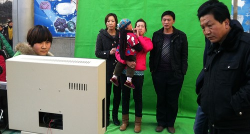 全家福特色拍攝吸引商洛市民