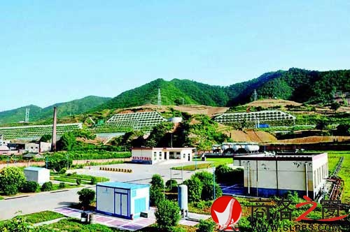 花園式單位——市天然氣公司一角。