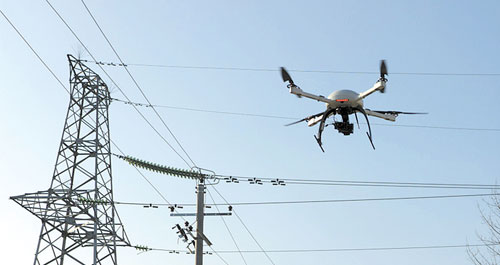 商洛無人機巡線首飛