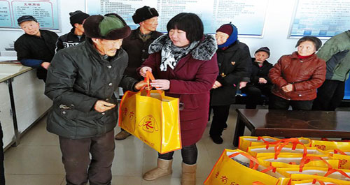 冬季公益關懷活動在商州