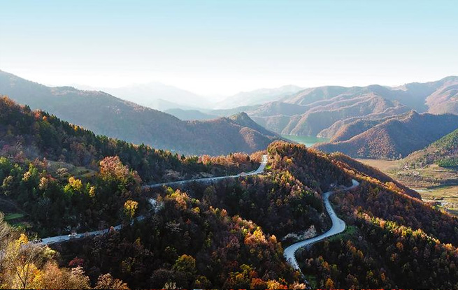 黃沙嶺的最后一抹秋