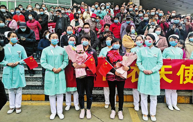 支援武漢的英雄回來了！