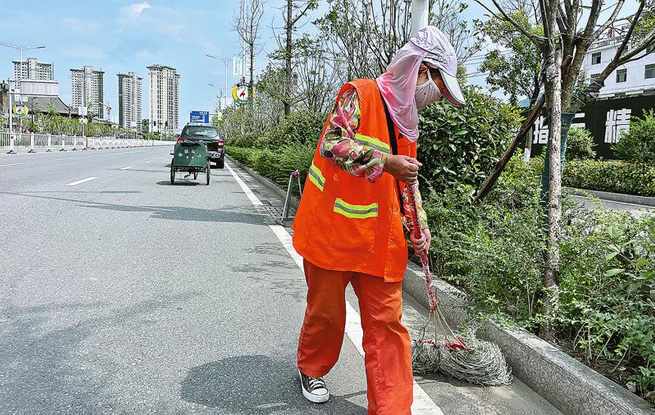 致敬高溫下的勞動者