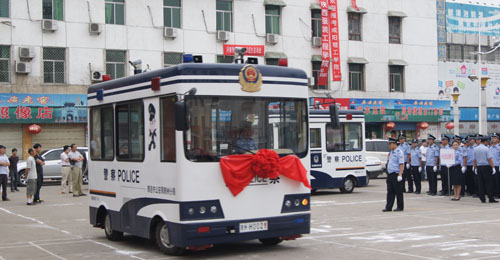 商州有了流動(dòng)警務(wù)車(chē)
