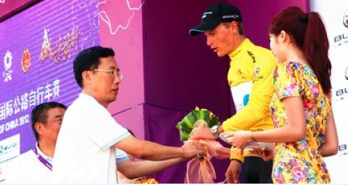 第三屆環中賽藍田商洛賽段比賽昨日舉行