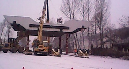 商南、武關、四晧收費站收費廣場設施拆除完畢