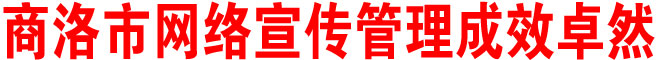 商洛市網絡宣傳管理成效卓然