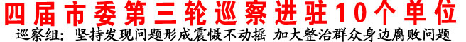 四屆市委第三輪巡察進駐10個單位
